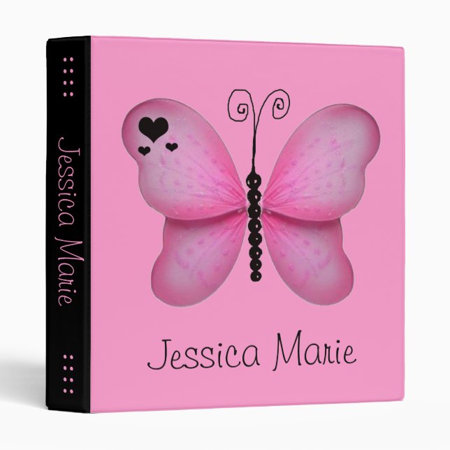 The Butterfly Binder (Front/Spine)