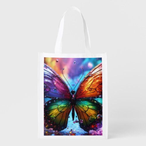 the butterfly grocery bag