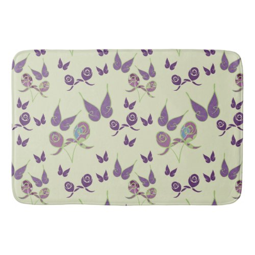 The Butterfly Joy in Cream Bath Mat