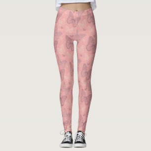 The Butterfly Pink Leggings