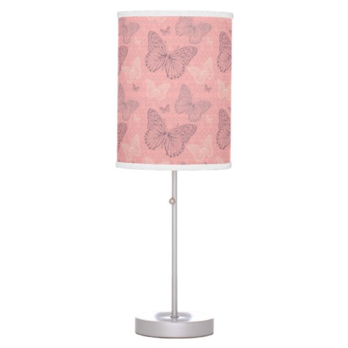 The Butterfly Pink Table Lamp