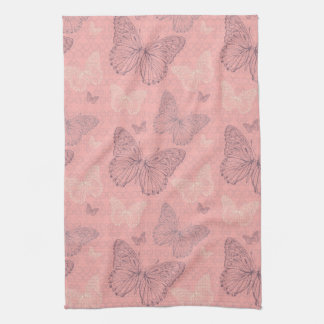 The Butterfly Pink Towel