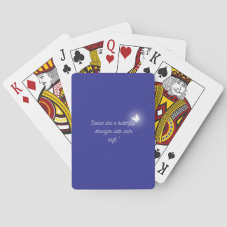 The Butterfly's Evolution Poker Cards
