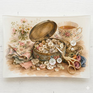 The Button Tin Trinket Tray