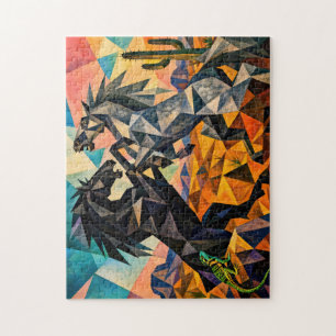 The Bystanders – The Lizard and The Cactus Jigsaw Puzzle