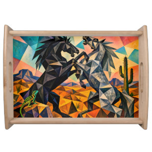 The Bystanders – The Lizard and The Cactus Serving Tray