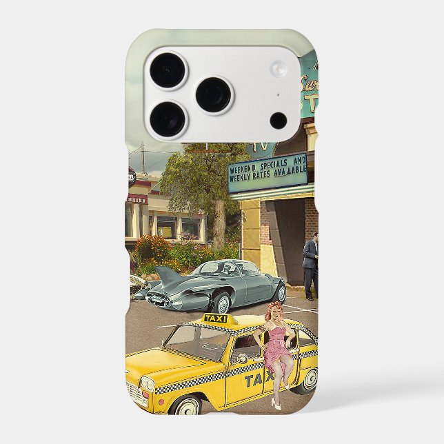 The Cab Driver Case-Mate iPhone Case (Back)