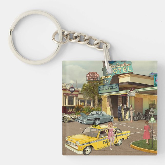 The Cab Driver Keychain (Front)