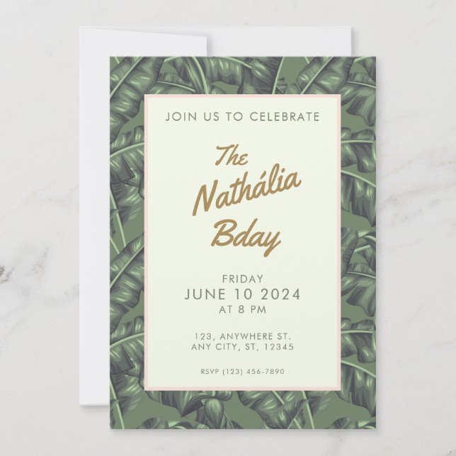 The Cabanas Invitation (Front)