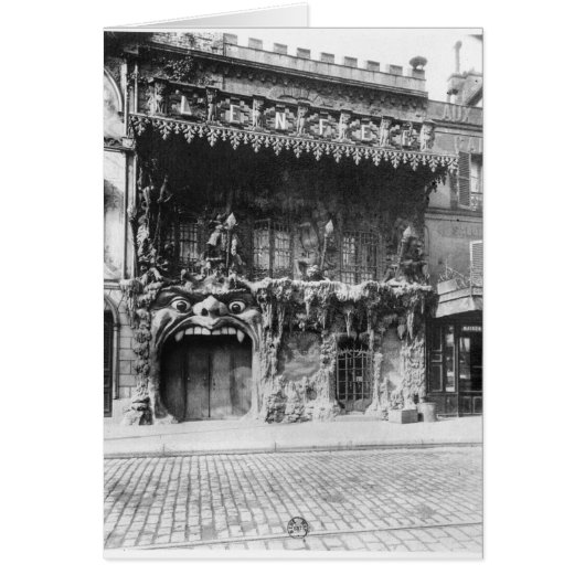 The Cabaret de 'l'Enfer' in Paris Cards (Front)