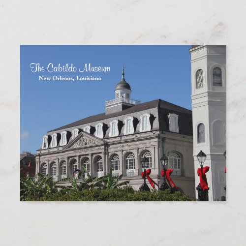 The Cabildo Museum New Orleans Louisiana Postcard