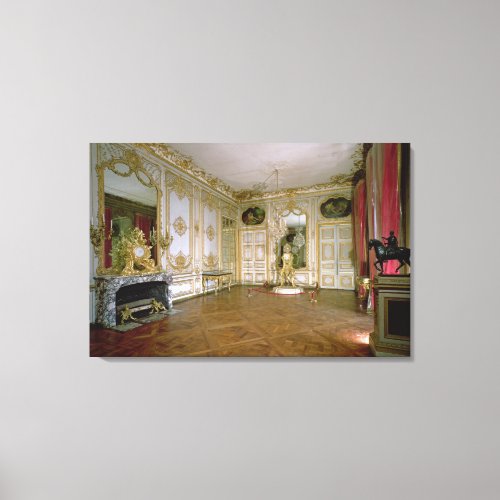 The Cabinet de la Pendule Clock Room photo Canvas Print