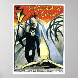 The Cabinet of Dr. Caligari 1920 Restored Poster