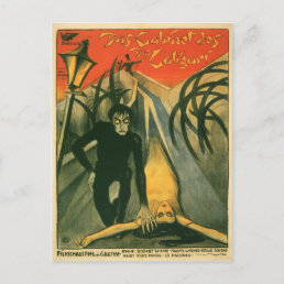 The Cabinet of Dr Caligari movie poster Postcard