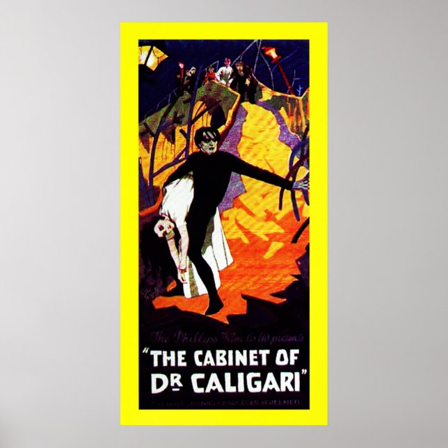 The Cabinet of Dr. Caligari Poster (Front)
