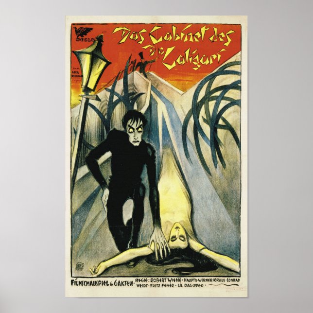 The Cabinet of Dr. Caligari Poster (Front)