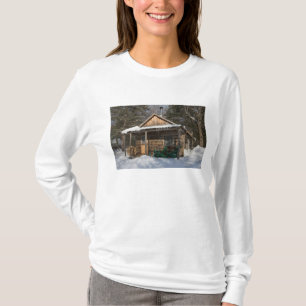 The cabins at the AMC's Little Lyford Pond T-Shirt