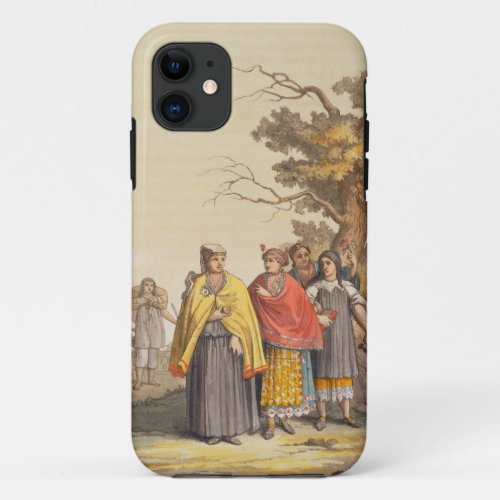 The Caciche Indians in Traditional Costumes Nova iPhone 11 Case