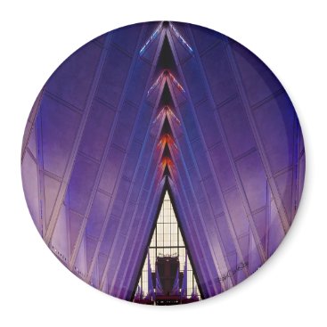 The Cadet Chapel in Colorado Springs Magnet The Cadet Chapel in Colorado Springs Magnet