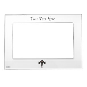 The Caduceus Magnetic Photo Frame