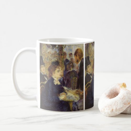 The Cafe by Pierre Renoir Vintage Impressionism Coffee Mug