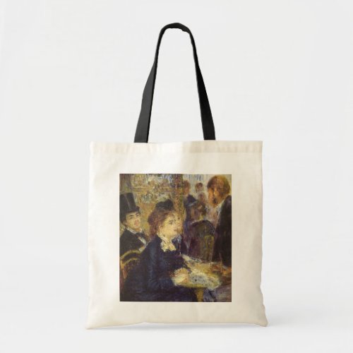 The Cafe by Pierre Renoir Vintage Impressionism Tote Bag