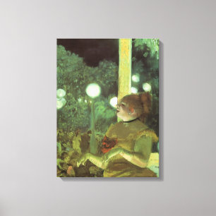 The Cafe Concert by Edgar Degas, Vintage Fine Art Canvas Print