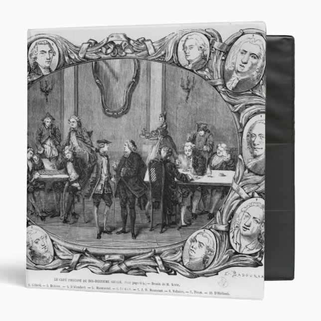 The Cafe Procope Binder (Front/Inside)