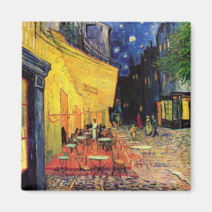 The Cafe Terrace in Arles, at Night - van Gogh Magnet