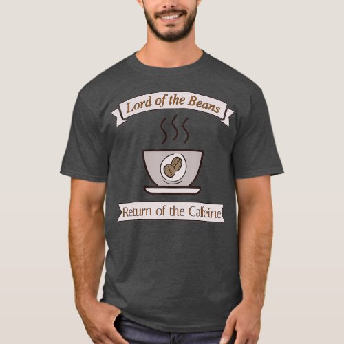 The Caffeinated Barista Apparel line T_Shirt