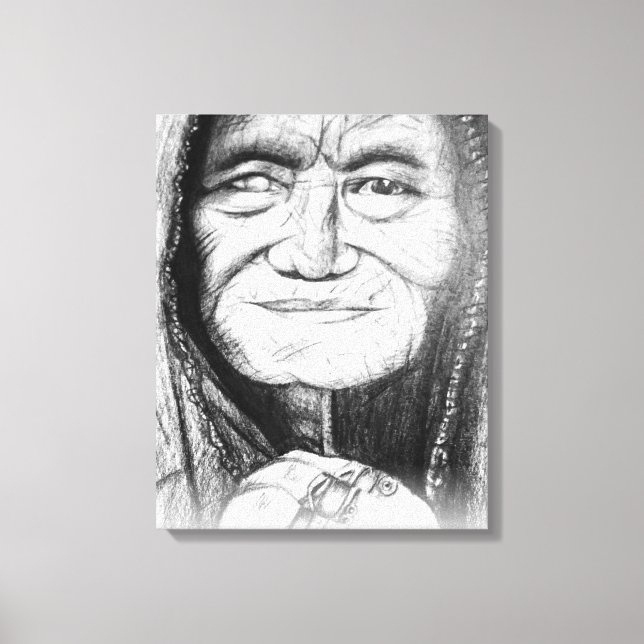 The Cailleach canvas print (Front)