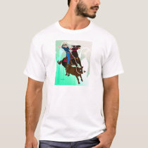 The Calf Roper-Whimsical Horse Collection T-Shirt