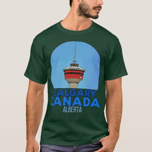 The Calgary Tower Canada T_Shirt