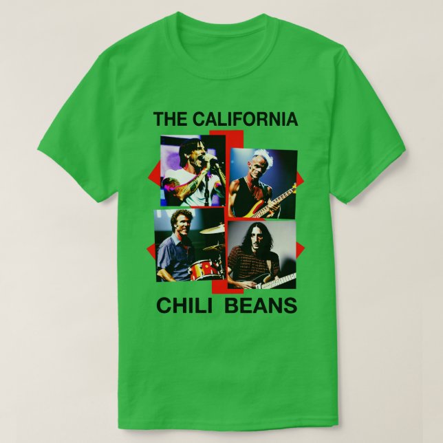 The California Chili Beans Cursed PARODY Alternate T-Shirt (Design Front)