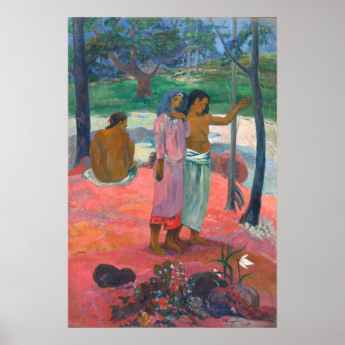The Call 1902 by Paul Gauguin  Poster