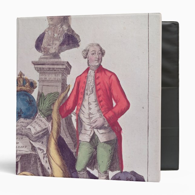 The Call of Jacques Necker  16th July 1789 3 Ring Binder (Front/Inside)