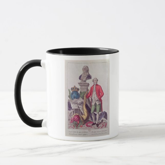 The Call of Jacques Necker  16th July 1789 Mug (Left)