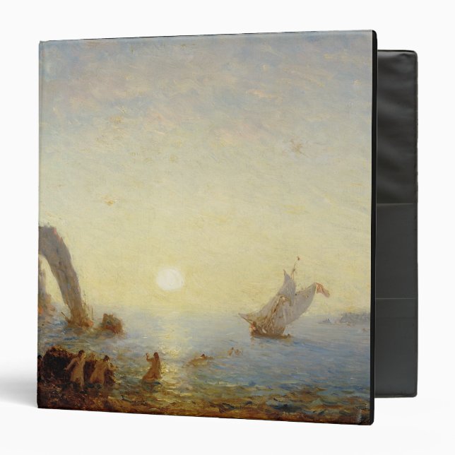 The Call of the Sirens (oil on canvas) Binder (Front/Inside)