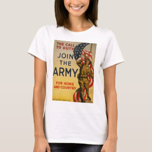 The Call to Duty - Join the Army T-Shirt
