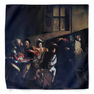 The Calling of Saint Matthew, Caravaggio Bandana