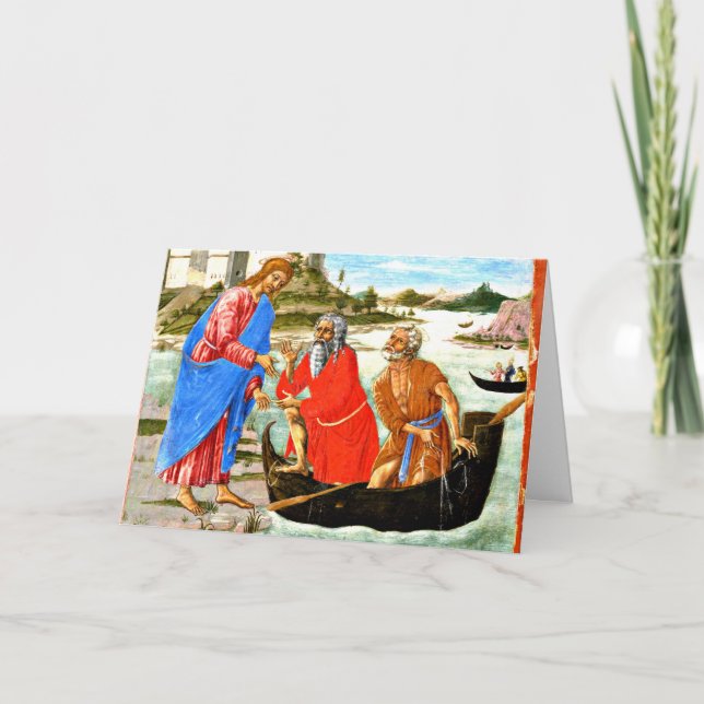 The Calling of Saints Peter and Andrew Card (Front)
