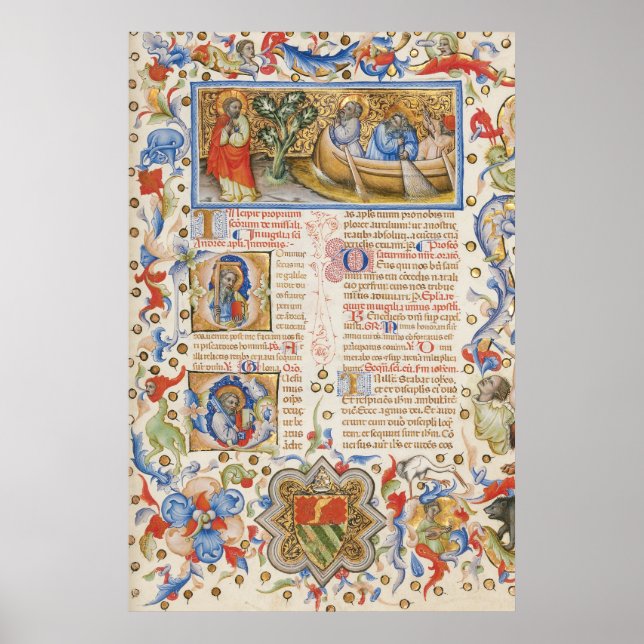 The Calling of Saints Peter and Andrew Poster (Front)