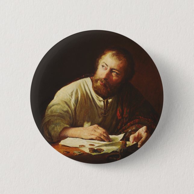The Calling of the Apostle Matthew Button (Front)