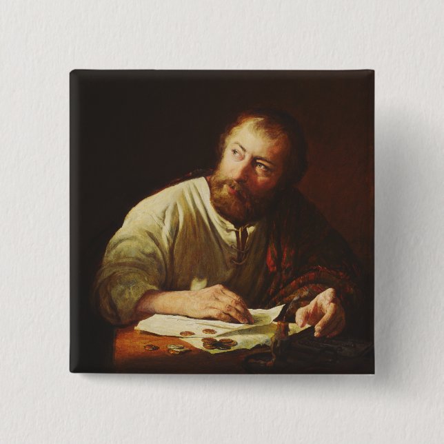 The Calling of the Apostle Matthew Button (Front)