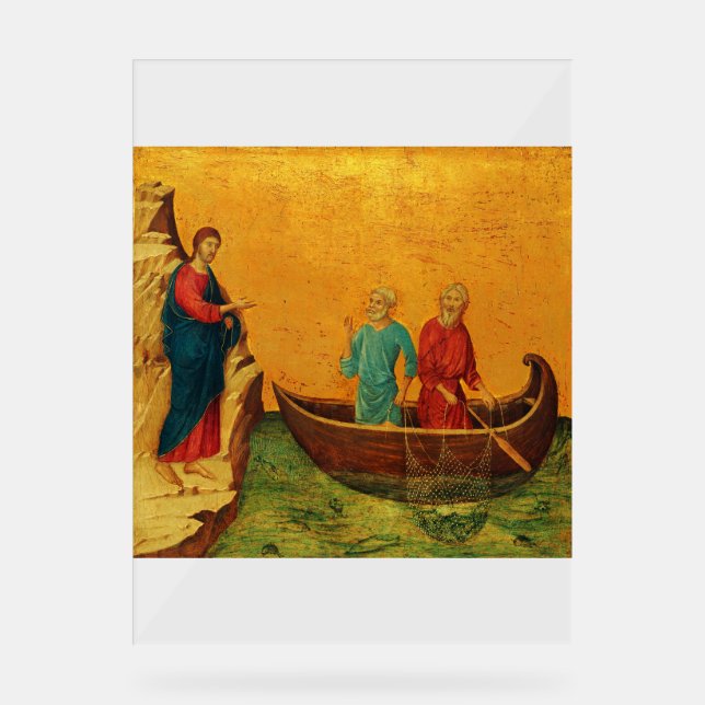 The Calling of the Apostles Peter and Andrew  Acrylic Sign (Front)