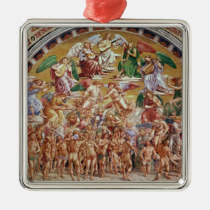 The Calling of the Chosen to Heaven Metal Ornament
