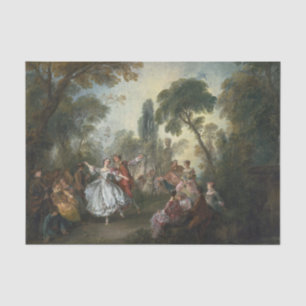 The Camargo Dancing by Nicolas Lancret Tissue Paper