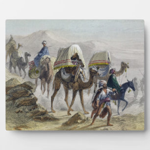 The Camel Train, from 'Constantinople and the Blac Plaque