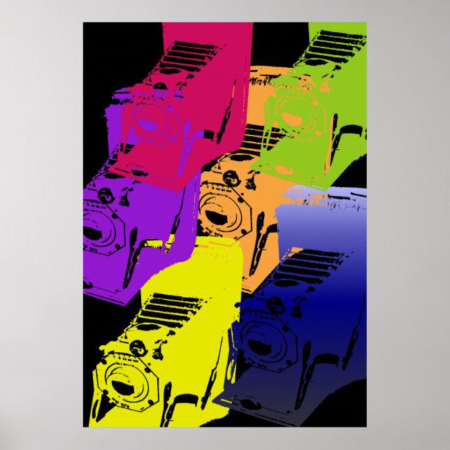 the camera - dark poster (Front)