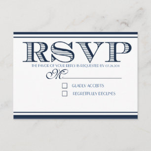 THE CAMEREE RSVP CARD